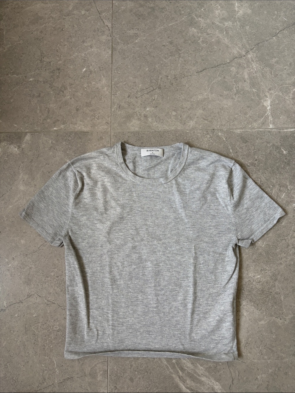 Aritzia grey t shirt